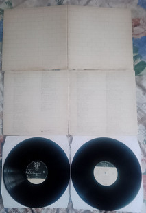 2 LP Pink Floyd ‎– The Wall (1979, Harvest SHDW 411, Insert, Matrix SHSP 4111 A-9U/B-5U, 12 A-4U/B-8