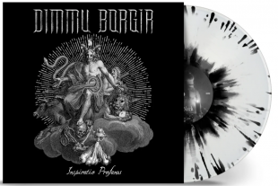 Dimmu Borgir - Inspiratio Profanus - Black & White Splatter LP, запечатаний