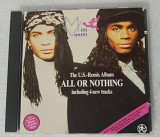 CD MILLI VANILLI 1989 All Or Nothing - The U.S. Remix Album (Germany)
