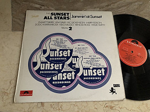 The Sunset All Stars – Jammin' At Sunset - Volume 2 ( UK ) JAZZ LP
