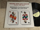 Leo Winland + Janos Solyom + Bob Wilber = Ludwig van Beethoven , Johannes Brahms ( Sweden ) LP