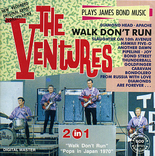The Ventures – 2 In 1: Walk Don't Run (Plays James Bond Music) / Pops In Japan 1970