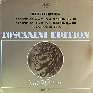 Ludwig van Beethoven, Arturo Toscanini, NBC Symphony Orchestra – «Symphony No. 7 In A Major, Op. 92