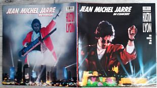 JEAN MICHEL JARRE HOUSTON LYON - JEAN MICHEL JARRE IN CONCERT ( DREYFUS/POLYDOR 833 170-1 ) G/F 1987