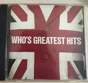 The Who"s Greatest Hits USA 1983