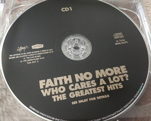 Faith No More ‎– Who Cares A Lot? The Greatest Hits - 2CD