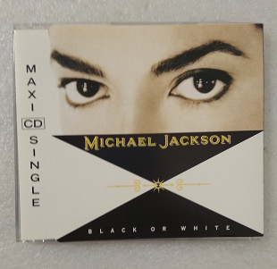 Maxi-Single MICHAEL JACKSON 1991 Black Or White