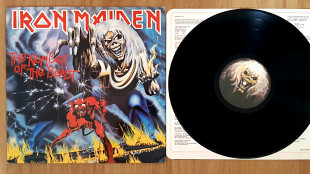 IRON MAIDEN THE NUMBER OF THE BEST ( EMI EMC 3400 A2/B3 ) 1982 ENGL