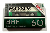 Аудіокасета Sony BHF 60 NEW Type I NORMAL position cassette касета