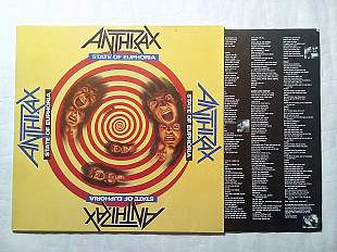 Anthrax 88 "State Of Euphoria" EU orig. Ex/Ex