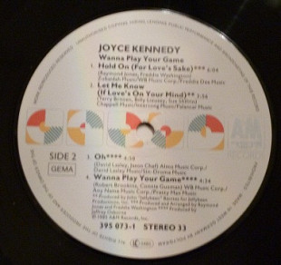 Joyce Kennedy – Wanna Play Your Game!