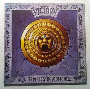 Victory 90 "Temples Of Gold" 2lp 1990 Limited Edition, Germany Vinyl Nm, дві платівки: 1) альбом, 2)