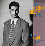 The Benny Green Trio – That's Right! ( USA Blue Note – CDP 0777 7 84467 2 9 ) JAZZ