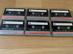 Аудиокассеты Denon DX1/90(лот 6 шт)