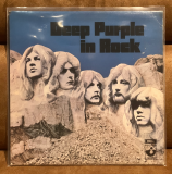 DEEP PURPLE - In Rock 1970 UK Harvest SHVL 777 LP GFC OIS (VeryGood+)