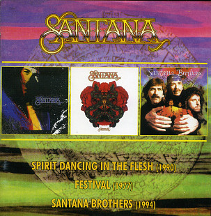 Santana ( 3 albums in 2 x CD )