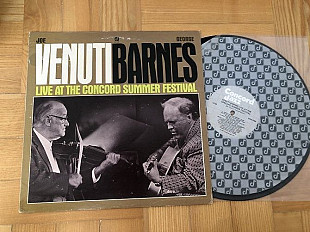 Joe Venuti, George Barnes – Live At The Concord Summer Festival ( USA ) JAZZ LP