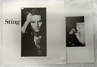 STING * ... Nothing Like The Sun * 2 LP  81 USA, A&M records SP 6402 Original.