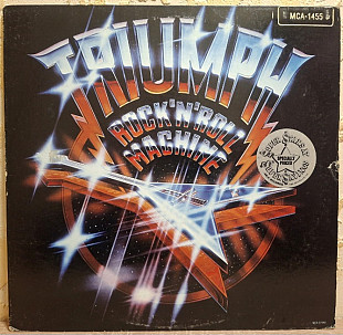 Triumph - Rock 'N' Roll Machine - 1976-77. (LP). 12. Vinyl. Пластинка. USA.