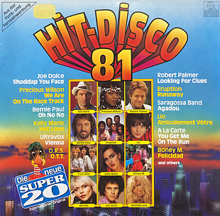 Hit-Disco 81 Ariola (A la carte, Valatis, Orlando Riva Sound, Amanda Lear, Saragossa Band) vg+