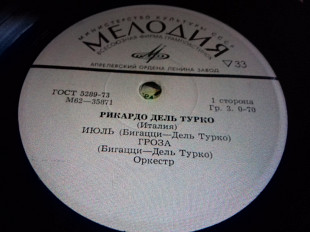 Рикардо Дель Турко 7"