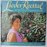 Schumann / Mahler ; Anna Reynolds, Geoffrey Parsons - Schumann And Mahler Lieder Recital (made in US