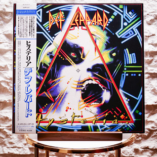 Def Leppard – Hysteria (Japan, LP, Obi, Album, Vinyl)