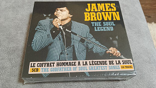 JAMES BROWN - The Soul Legend. новый фирменный 5 cd бокс-сет