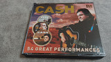 Johnny Cash – 54 Great Performances. фирменный трехдисковый бокс-сет