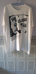 Футболка "The Clash" (100% cotton, 2XL, Nicaragua)