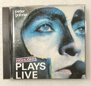 CD PETER GABRIEL 1987 Plays Live (UK)