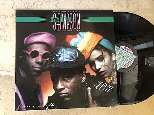 P.M. Sampson And Double Key – We Love To Love ( Germany ) 12", 45 RPM, Maxi-Single Hip Hop Pop Rap
