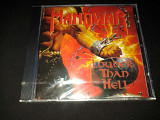 Manowar "Louder Than Hell" фирменный CD Made In Europe SEALED запечатанный.