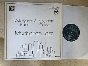 Dick Hyman & Ruby Braff ‎– Manhattan Jazz ( USA ) JAZZ LP