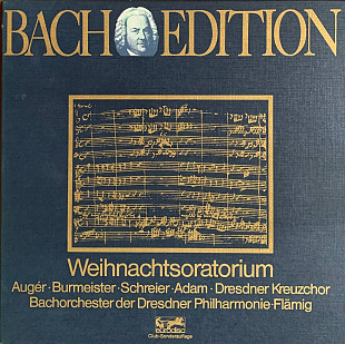 Bach - Augér, Burmeister, Schreier, Adam, Dresdner Kreuzchor, Bachorchester Der Dresdner Philharmoni