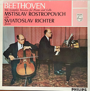 Beethoven - Mstislav Rostropovich ‧ Sviatoslav Richter – «The Complete Sonatas For Piano And Cello