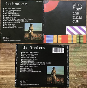 CD Полиграфия Pink Floyd "the Final Cut"