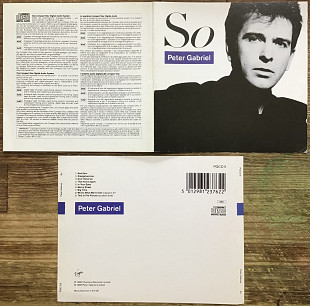 CD Полиграфия Peter Gabriel "So"