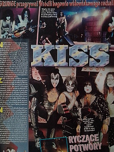 Постер KISS. КІСС (20 х 28 см.)