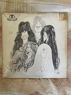 Aerosmith – Draw The Line (5-й альбом), 1977, CBS 82147, Europe (ЕХ/VG, вставка из плотного картона)