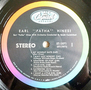 Earl Hines – Earl "Fatha" Hines