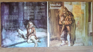 JETHRO TULL AQUALUNG ( BLUE CHRYSALIS 6307515 ) G/F TEXTURED COVER 1971 GERMANY