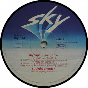 Straight Shooter – My Time - Your Time