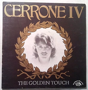 Cerrone IV 78 "The Golden Touch". France Black & Gold Gatefold Sleeve. Poster. Vinyl Nm