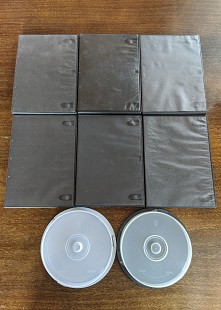 Боксы, коробки для DVD-дисков