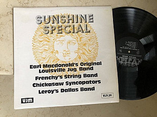 Earl McDonald's Original Louisville Jug Band + Frenchy's String Band ( UK ) JAZZ LP