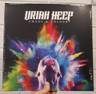 URIAH HEEP – Chaos & Colour - Turquoise Vinyl ‘2023 Silver Lining Music EU - Limited Edition - NEW