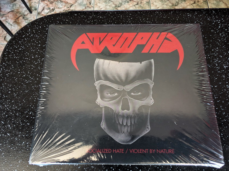 ATROPHY “Socialized Hate / Violent By Nature” 2CD | Компакт