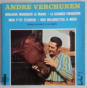 EP Andre Verchuren "Bonjour monsieur le maire", France, 1970 год
