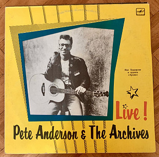 Pete Anderson & The Archives Live!